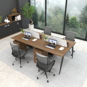 Cụm bàn làm việc 4 người 2m4 W434802 Cụm bàn làm việc 4 người 2m4 W434802