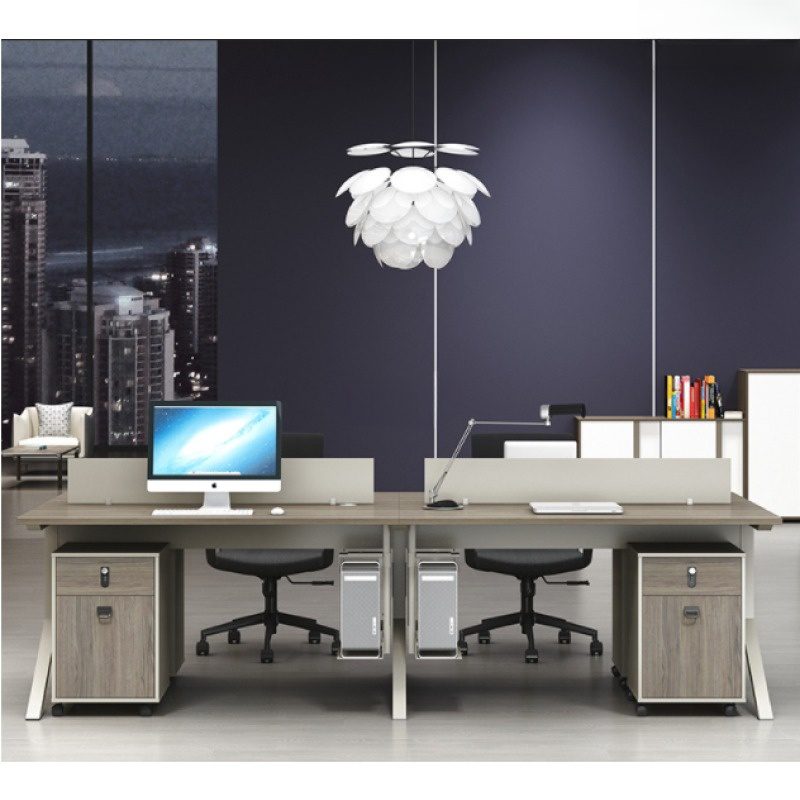 Cụm bàn làm việc chuyên nghiệp 4 người - W434818 aneto.vn - Nội Thất Văn Phòng