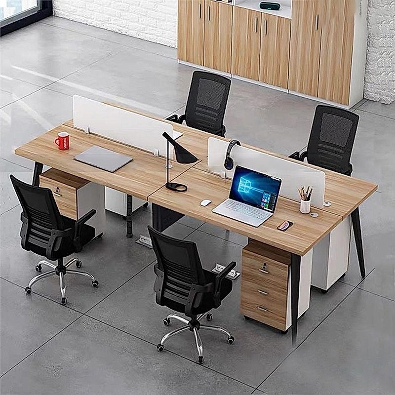 Cụm Bàn Làm Việc 4 Người 2m4 W434896