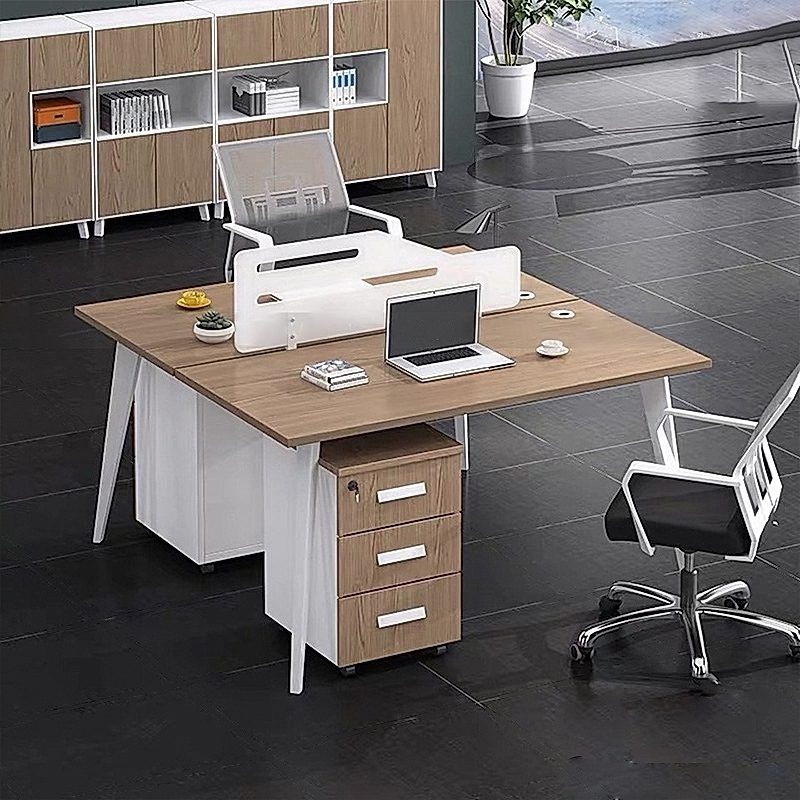 Cụm bàn làm việc 4 người hiện đại W434813 Cụm bàn làm việc 4 người hiện đại W434813