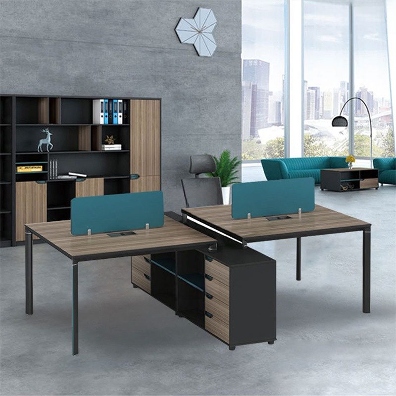 Cụm Bàn Làm Việc Hiện Đại Cho 3 Người W334911