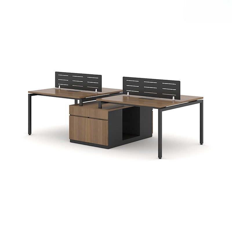 Cụm bàn làm việc 4 người hiện đại 2m8 W434853 Cụm bàn làm việc 4 người hiện đại 2m8 W434853