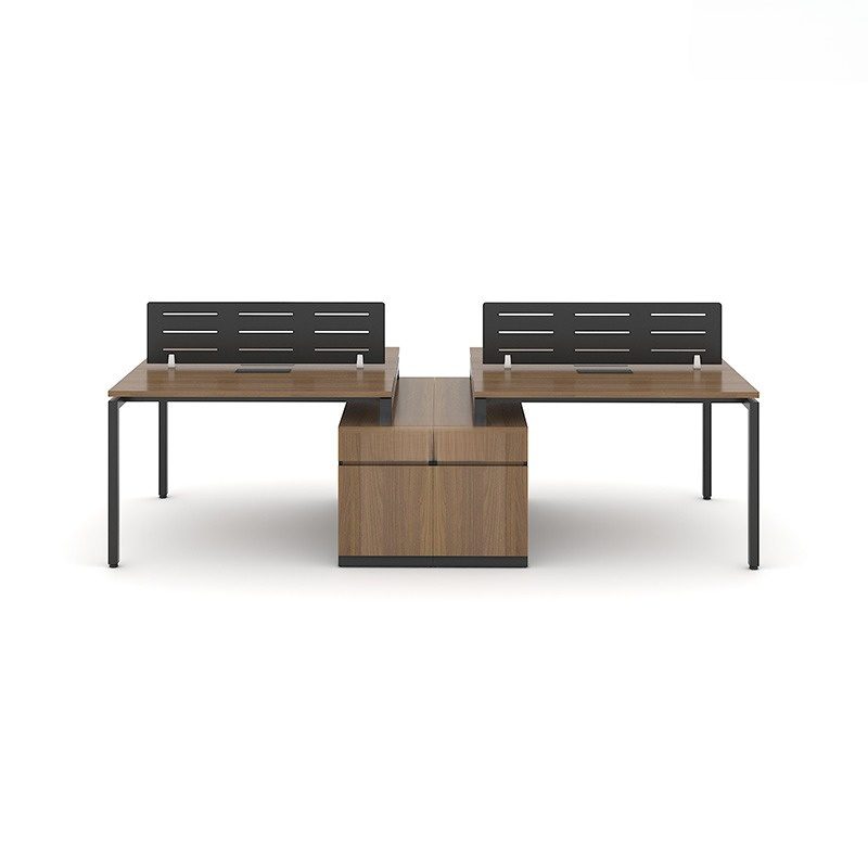 Cụm bàn làm việc 4 người hiện đại 2m8 W434853 Cụm bàn làm việc 4 người hiện đại 2m8 W434853
