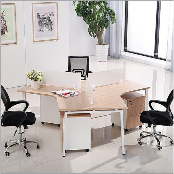 Cụm Bàn Làm Việc Hiệu Quả 2m4 Cho 3 Người W334920