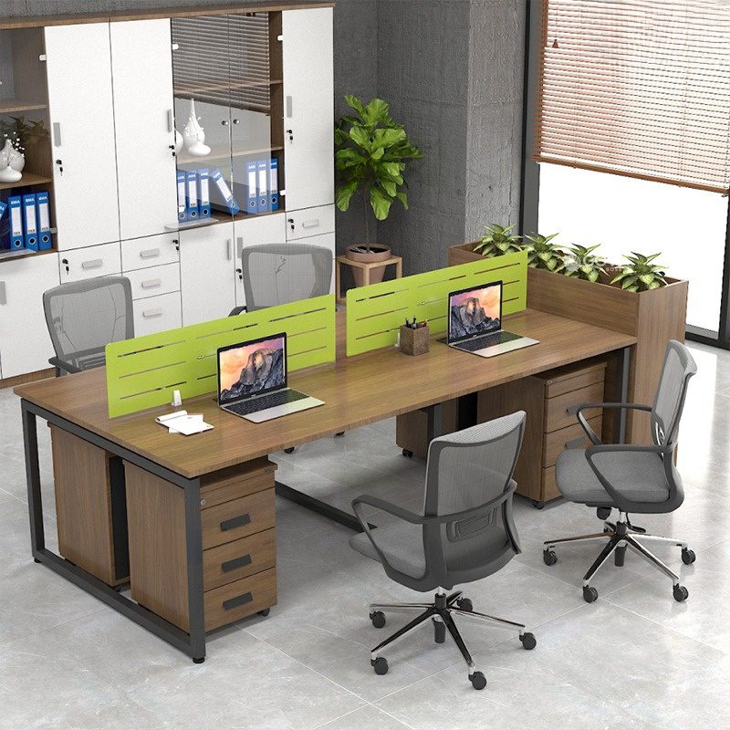 Cụm Bàn Làm Việc 4 Người 2m4 W434896