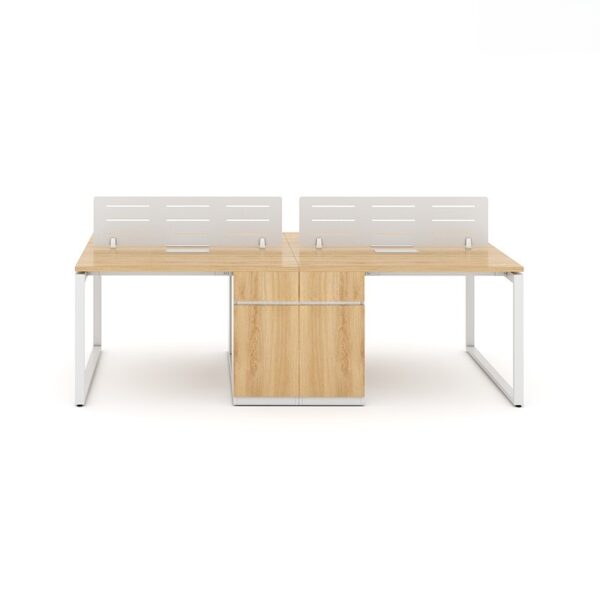 Cụm Bàn Làm Việc 4 Người 2m4 W434882