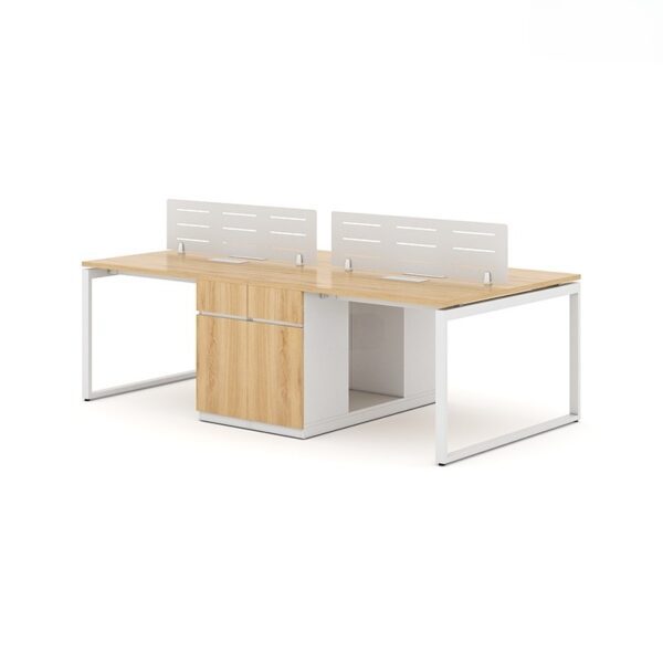 Cụm Bàn Làm Việc 4 Người 2m4 W434882