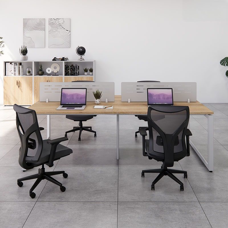 Cụm Bàn Làm Việc Hiện Đại 2m4 cho 4 người W434871 Cụm Bàn Làm Việc Hiện Đại 2m4 cho 4 người W434871