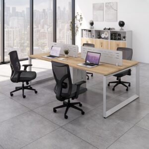 Cụm bàn làm việc 4 người 2m4 W434802 Cụm bàn làm việc 4 người 2m4 W434802