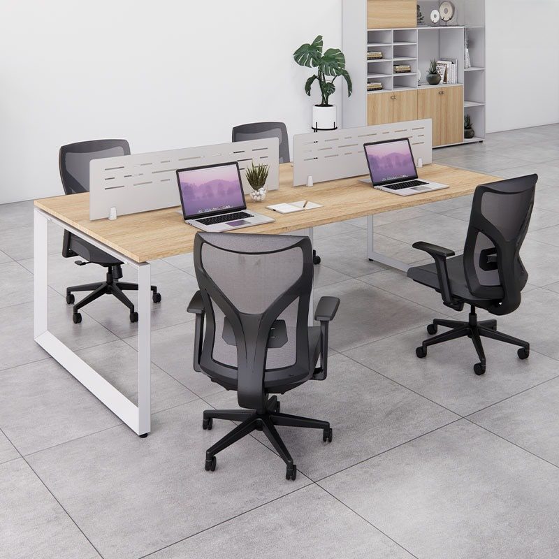 Cụm Bàn Làm Việc Hiện Đại 2m4 cho 4 người W434871 Cụm Bàn Làm Việc Hiện Đại 2m4 cho 4 người W434871