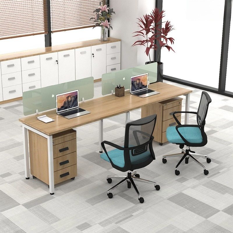 Cụm bàn làm việc 2 người 2m4 W234977 Cụm bàn làm việc 2 người 2m4 W234977 - Góc nhìn chi tiết - ANETO