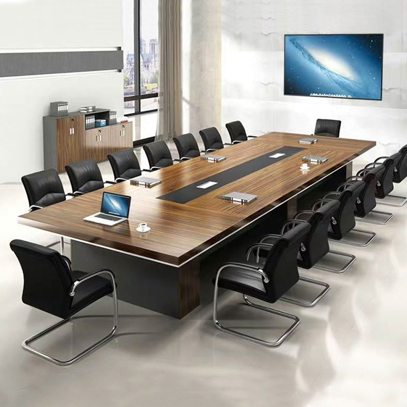 Bàn Họp Văn Phòng Chân Sắt 3m6 MT35118