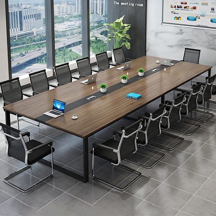 Bàn Họp Văn Phòng Chân Sắt 3m6 MT35118