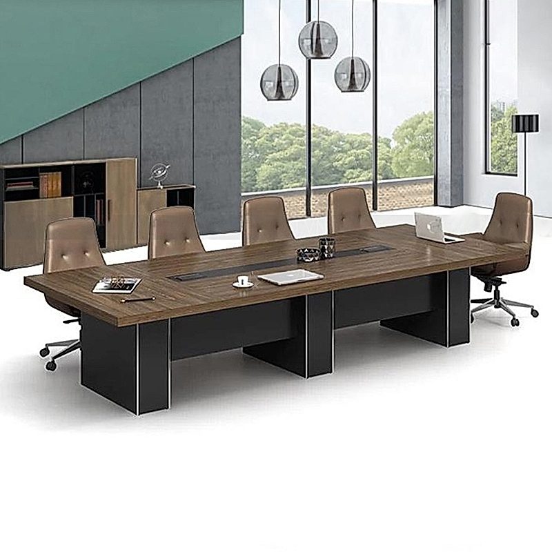 Bàn Họp Văn Phòng Chân Sắt 3m6 MT35118