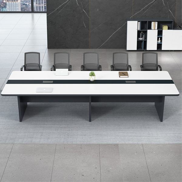 Bàn họp văn phòng 2m4 MT35243 Bàn họp Naomi 2m4 BHN-01 - Góc nhìn từ trên xuống