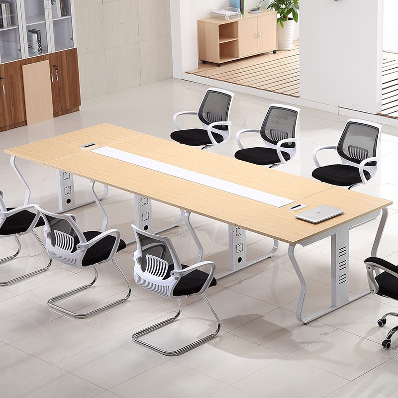 Bàn Họp Văn Phòng Chân Sắt 3m6 MT35118