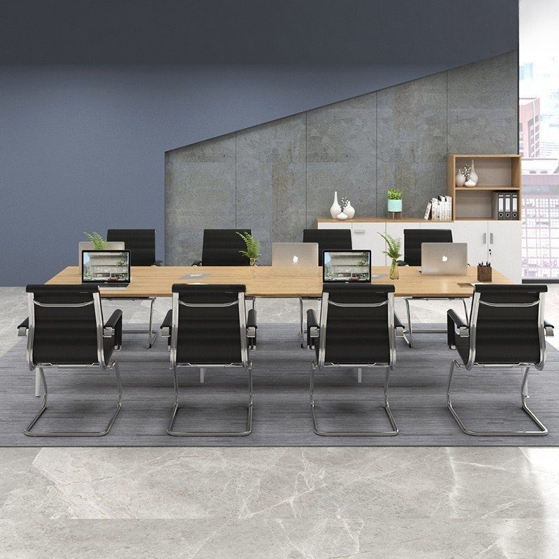 Bàn họp 3m6 MT35443 Bàn họp 3m6 MT35443 - Chi tiết mặt bàn phủ Melamine