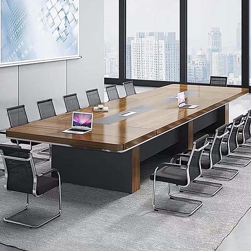Bàn Họp Văn Phòng Chân Sắt 3m6 MT35118