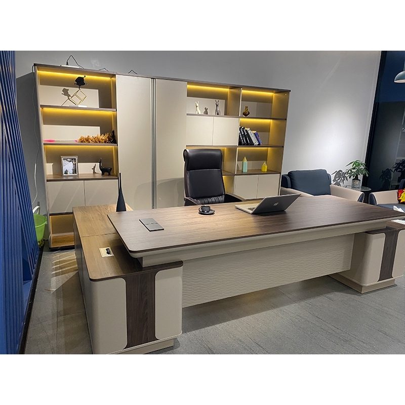 Bàn Giám Đốc Cao Cấp PD35556 Bàn Giám Đốc Cao Cấp PD35556