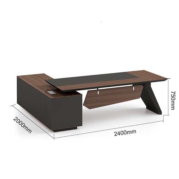 Bàn làm việc giám đốc cao cấp 2m PD35733