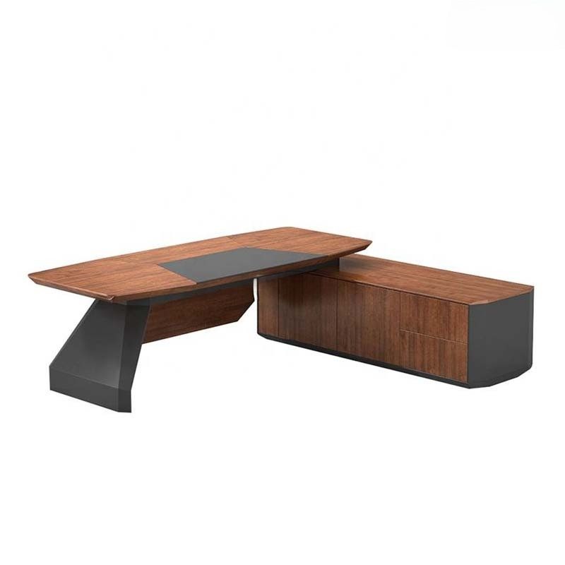 Bàn giám đốc gỗ sồi 2m6 cao cấp MS36141