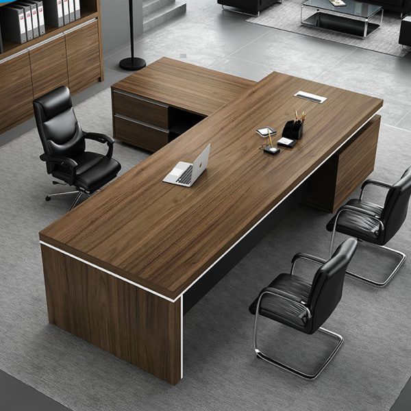 Bàn giám đốc cao cấp 2m4 PD36045