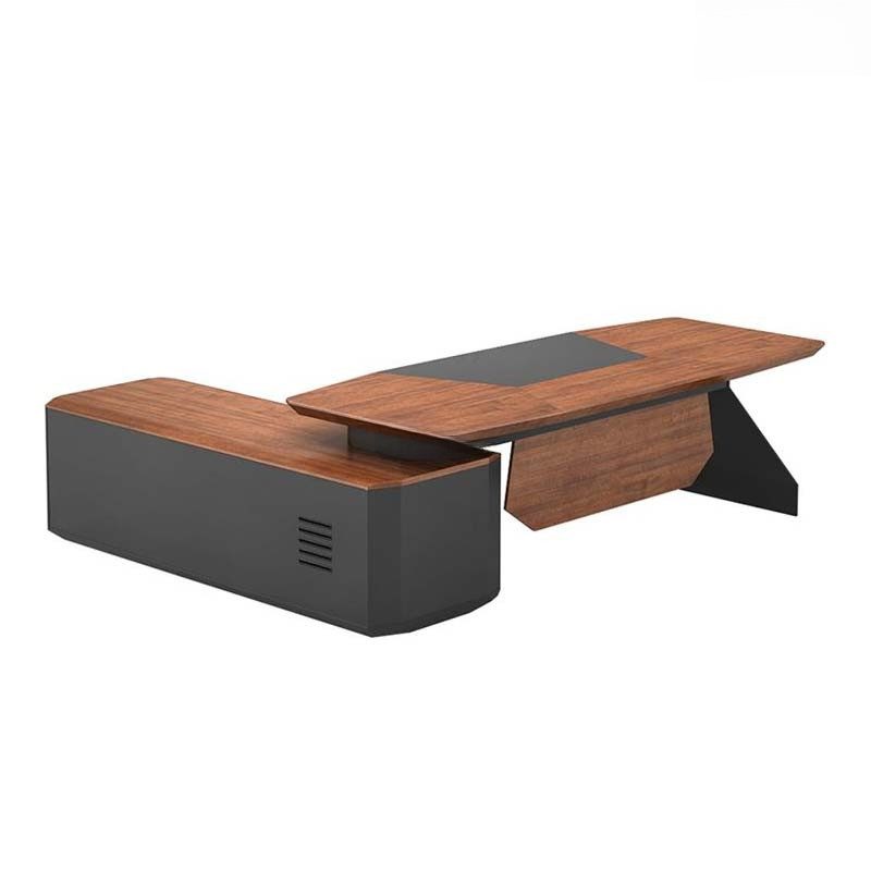 Bàn giám đốc gỗ sồi 2m6 cao cấp MS36141