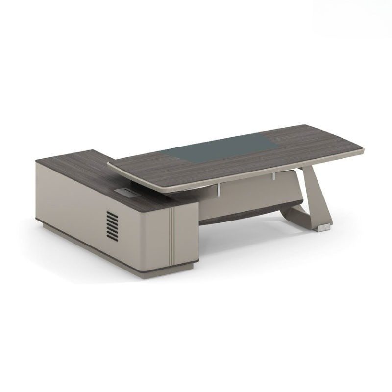 Bàn giám đốc nhập khẩu sang trọng 2m4 ANETO MS36171 Bàn giám đốc sang trọng 2m4 MS36171