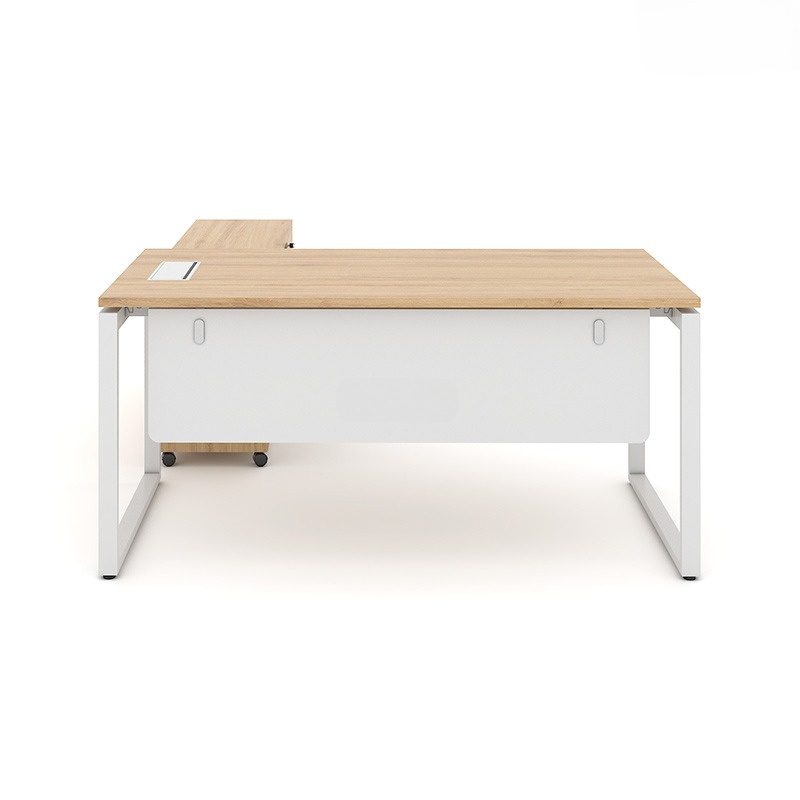Bàn Làm Việc Giám Đốc Chân Sắt Cao Cấp Erid U 1,6m