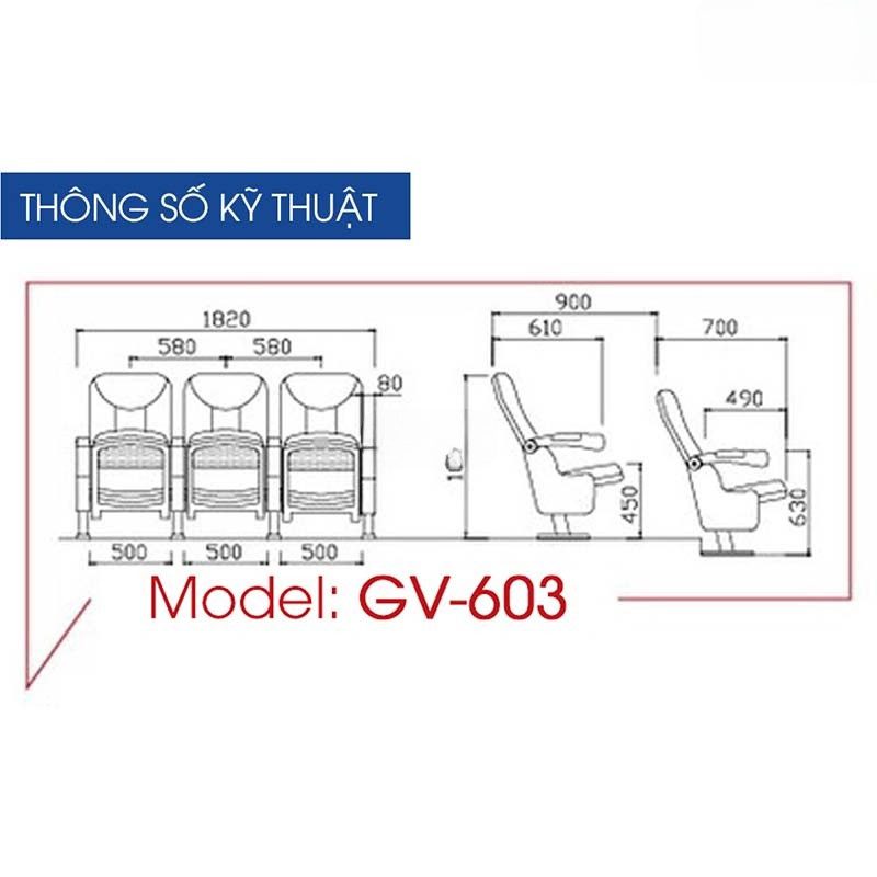 Ghế Rạp Chiếu Phim Cao Cấp CM36242 Ghế Rạp Chiếu Phim Cao Cấp CM36242