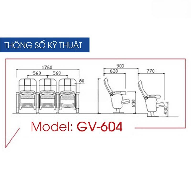 Ghế Rạp Chiếu Phim Cao Cấp CM36238 Ghế Rạp Chiếu Phim Cao Cấp CM36238