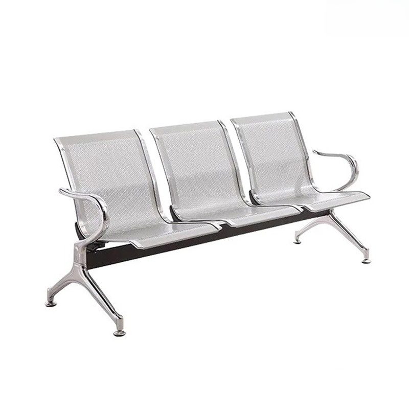 Ghế Băng Chờ Thép Mạ Crom Sang Trọng BC36321