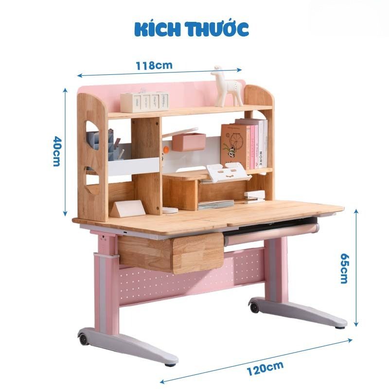 Bàn học chống gù chống cận thông minh EC36407