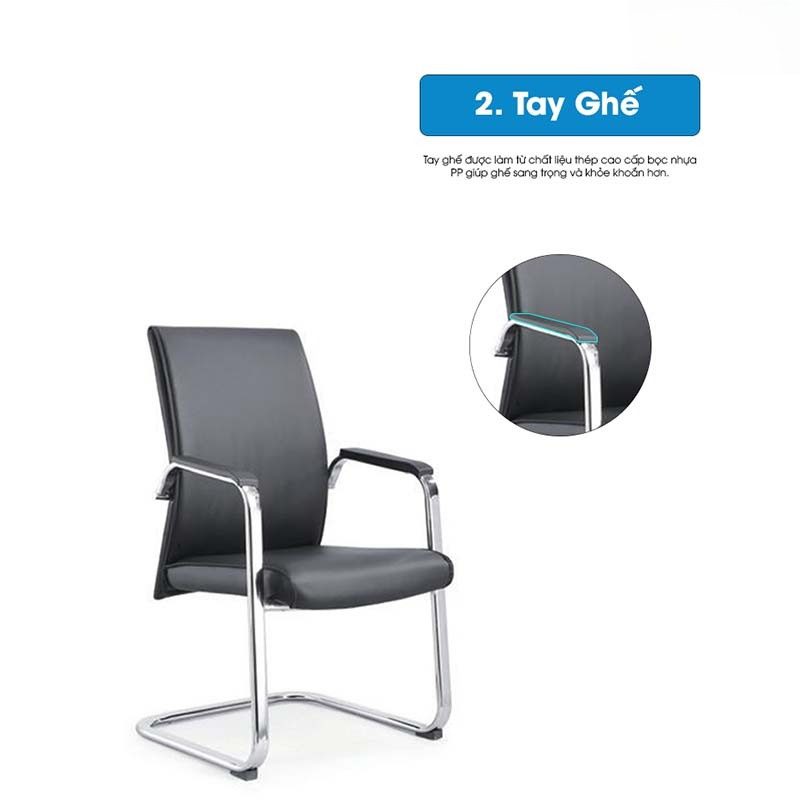 Ghế chân quỳ da cao cấp KQ36719