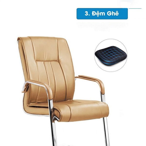 Ghế Chân Quỳ Bọc Da Cao Cấp KQ37047