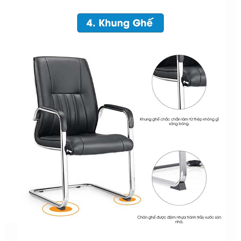 Ghế chân quỳ văn phòng cao cấp KQ37055 Ghế chân quỳ văn phòng cao cấp KQ37055