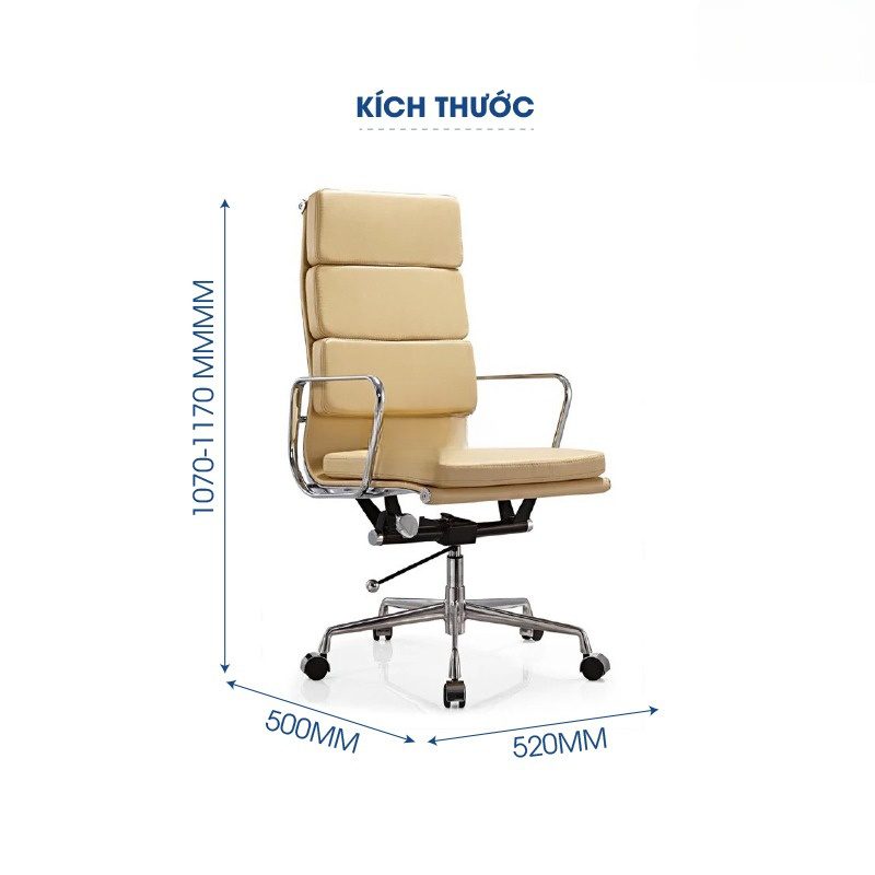 Ghế xoay da cao cấp ANETO LO37113