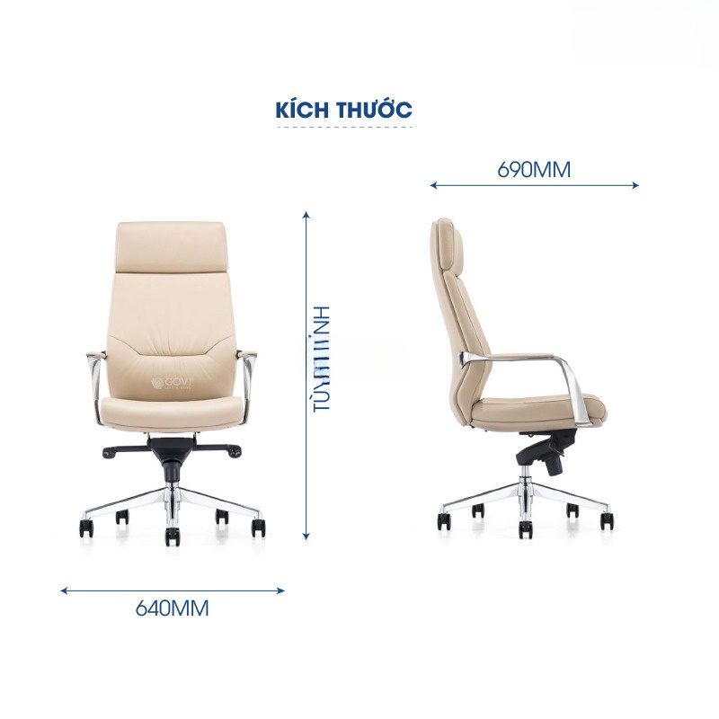 Ghế lãnh đạo da cao cấp LO37225