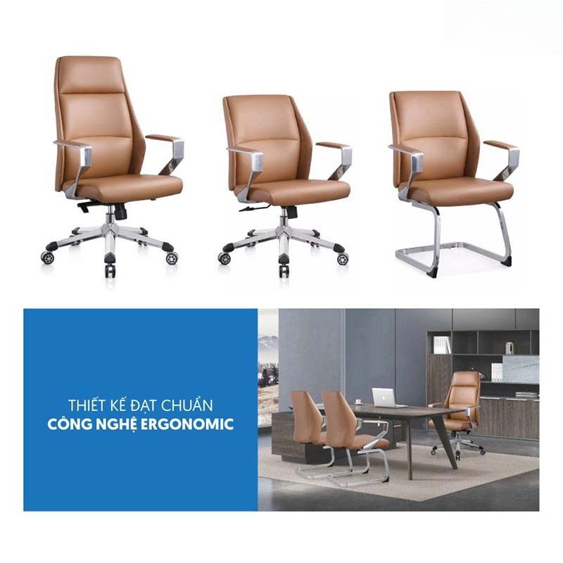 Ghế da văn phòng cao cấp ANETO LO37185