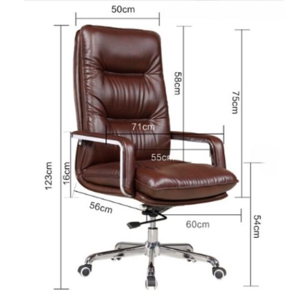 Ghế giám đốc da cao cấp LD37307