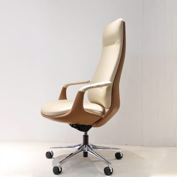 Ghế giám đốc bọc da Ý thời thượng ANETO LD37422