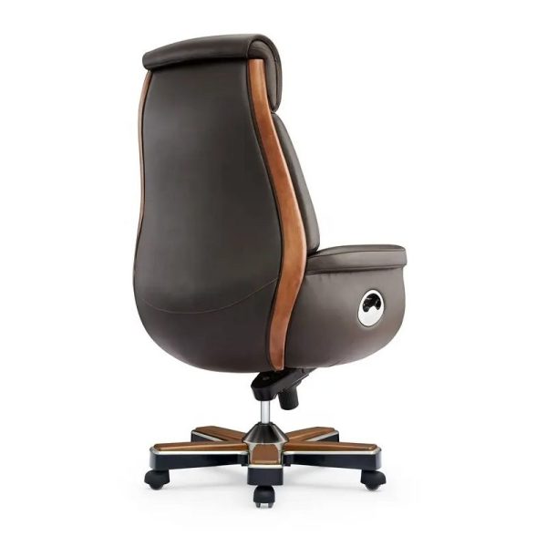 Ghế giám đốc bọc da Ý sang trọng LD37427 Ghế giám đốc bọc da Ý sang trọng LD37427