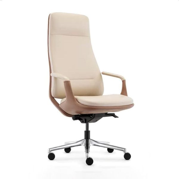 Ghế giám đốc bọc da Ý thời thượng ANETO LD37422