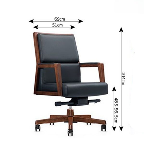 Ghế xoay da văn phòng cao cấp LO37464