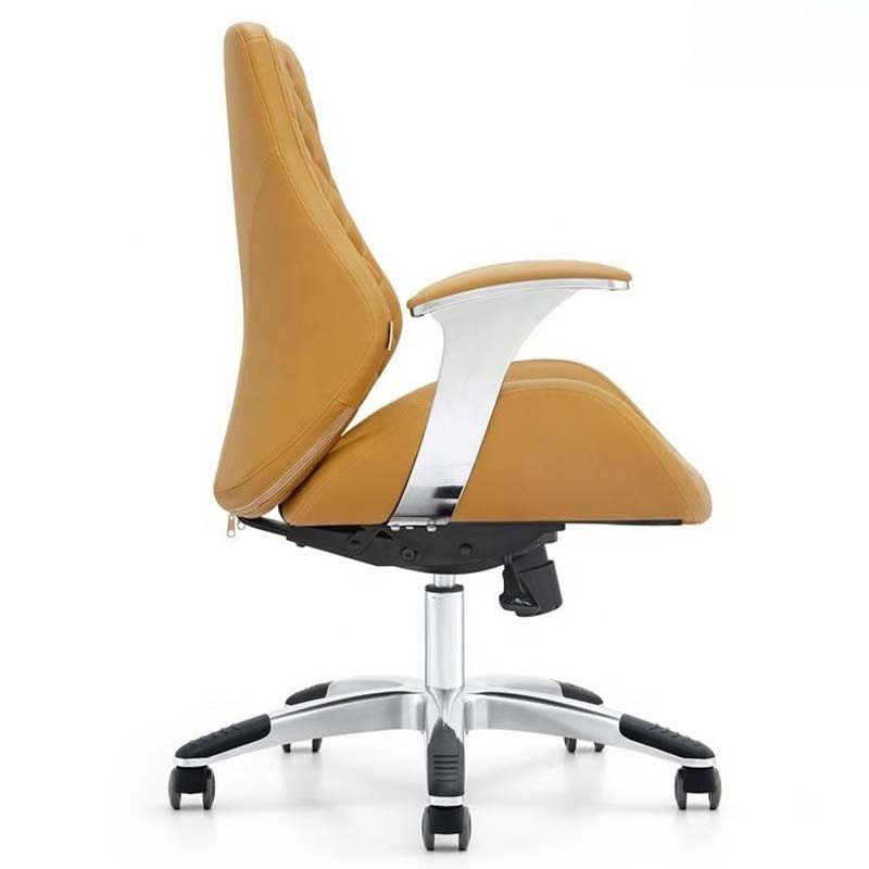 Ghế xoay da văn phòng LO37564 Chân ghế hợp kim nhôm đúc