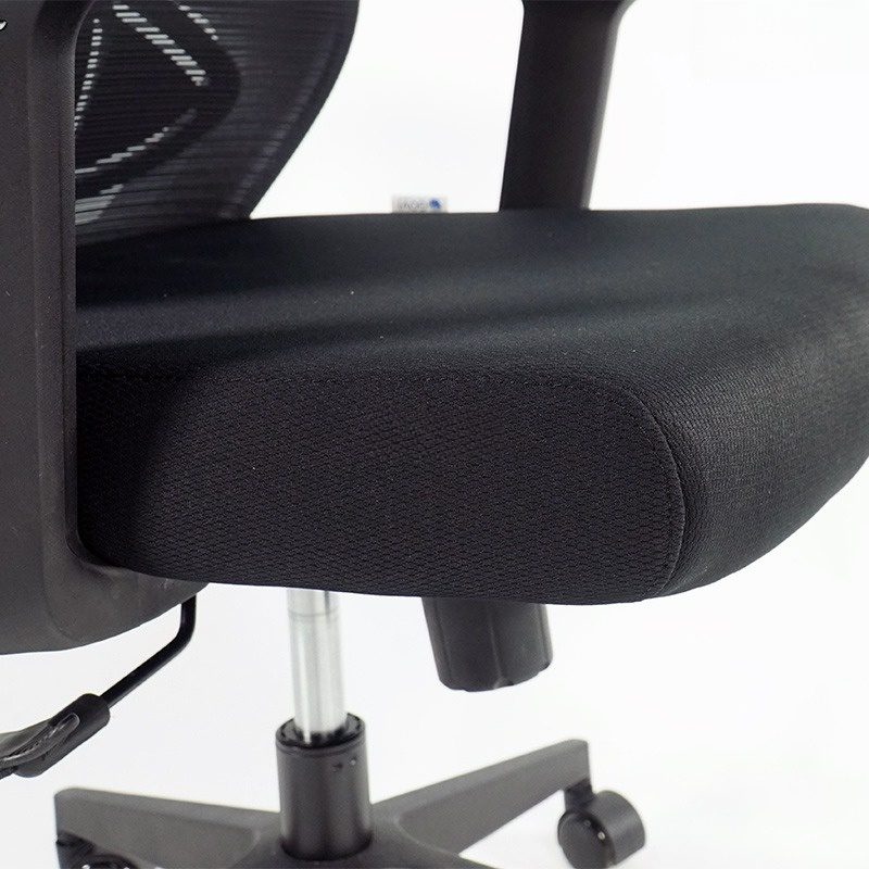Ghế xoay lưới ANETO MO37636 - Tay vịn bọc nhựa mềm