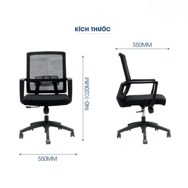 Ghế xoay văn phòng cao cấp MO37781