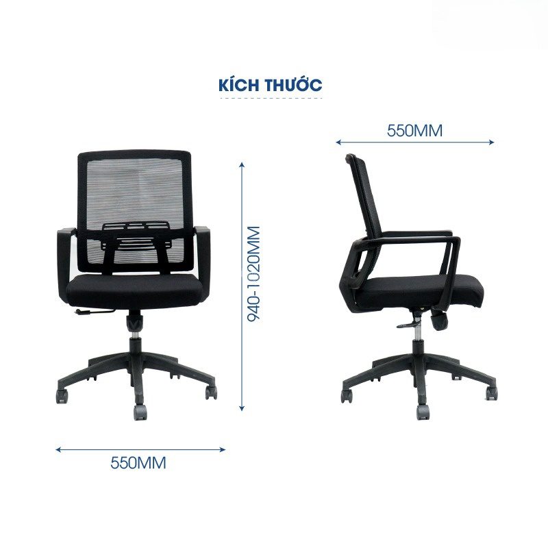Ghế xoay văn phòng cao cấp MO37781