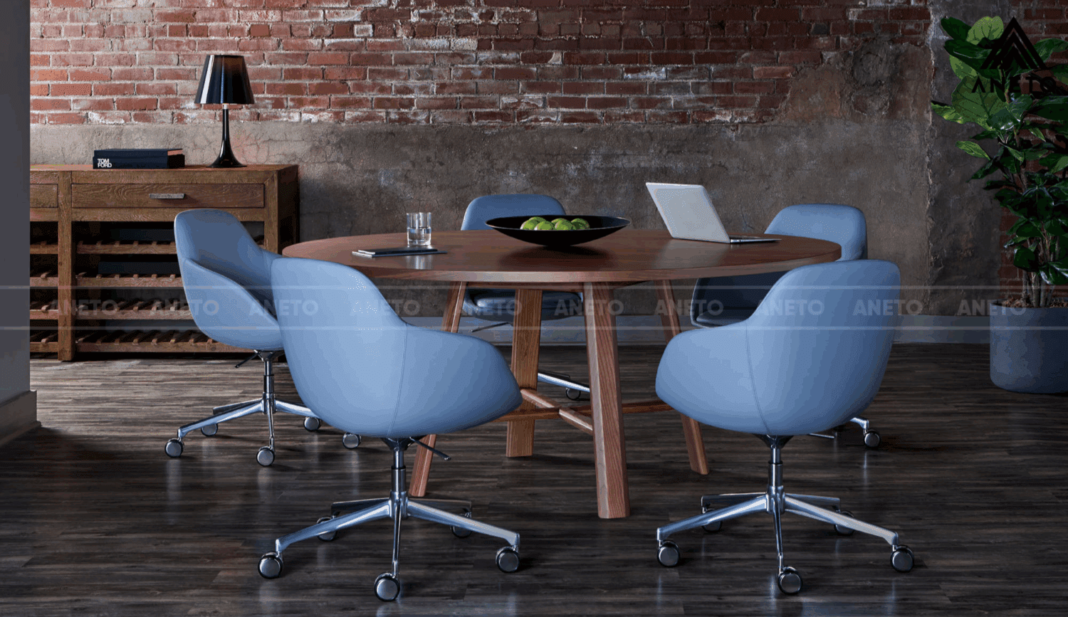 240322-ANETO-ban-hop-cao-cap-blueprint-block (7) Bàn Họp Gỗ Cao Cấp BluePrint Block