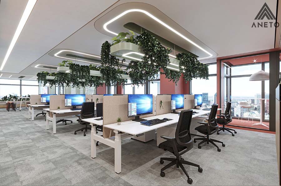 Xu hướng thiết kế nội thất văn phòng chuyên nghiệp hiện nay